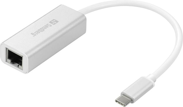 Sandberg USB-C -> Network Converter (USB-C, RJ45 Gigabit Ethernet (1x))