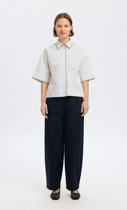 Produktbild Selected Femme Kurzarm Crop-Bluse (40)
