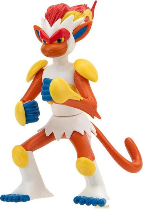 Actual product image Jazwares Pokémon PKW2670 4.5" Battle Figure-Infernape