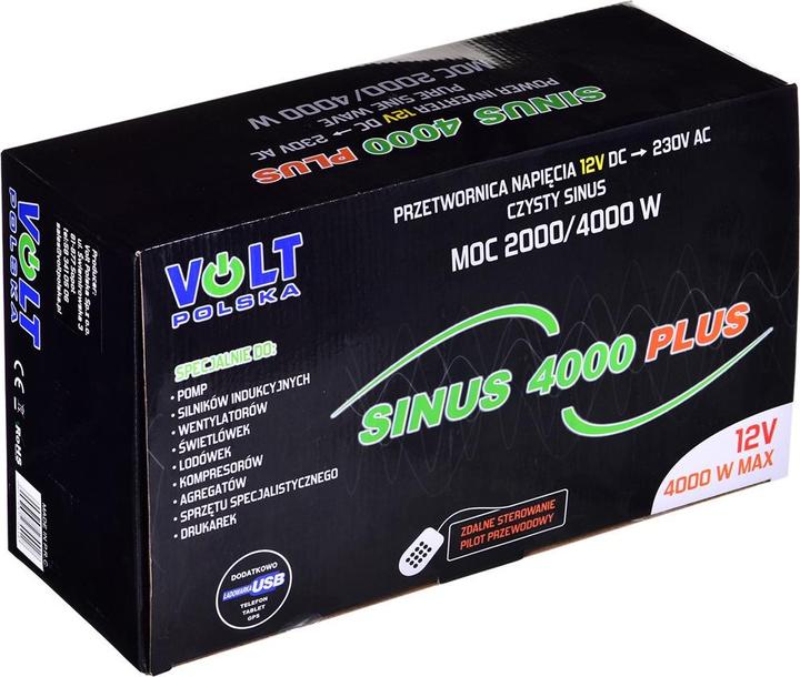 Productafbeelding Volt Polska Przetwornica SINUS PL 4000 12/230V