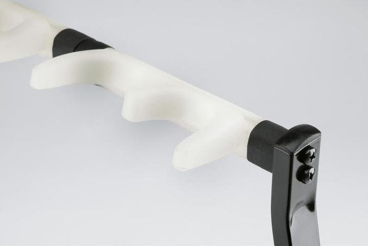 Actual product image K&M 5-way guitar stand "Guardian 5 (Bass, Guitar, Electric guitar)