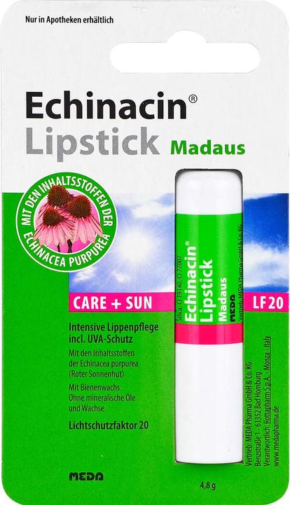 Meda Pharma Echinacin Lipstick Care + Sun Intensive Lippenpflege LF20, 1 St. Stift
