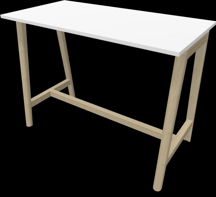 Blanc, Frêne naturel teinté gris clair