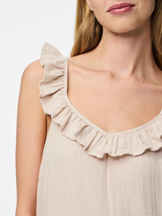 Image du produit Pieces PCSASTINA Musselin Midikleid (XL)