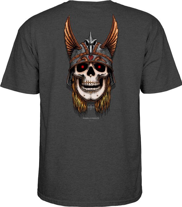 Andy Anderson Skull T-Shirt Charcoal Heather