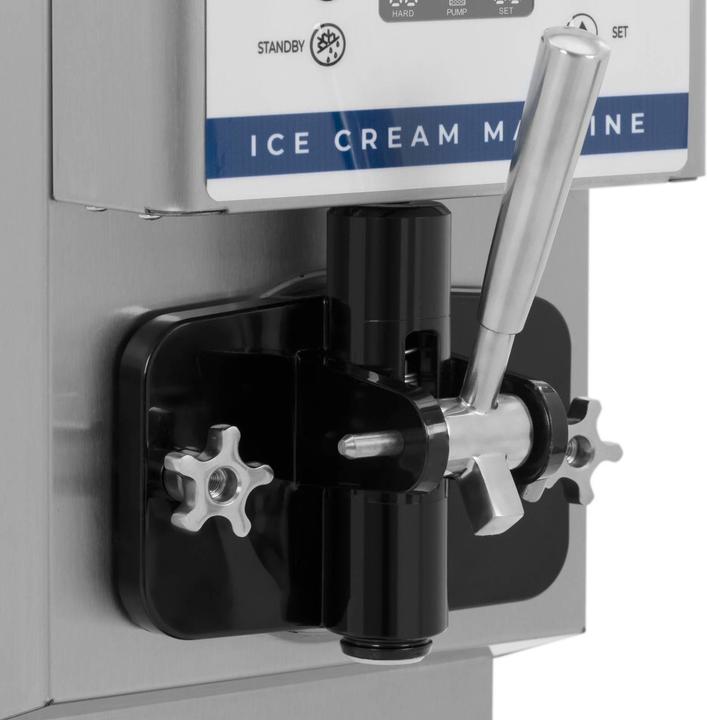 Actual product image Royal Catering Soft Serve Ice Cream Machine - 800 W - 13 l/h - LED -