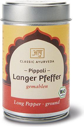 Produktbild Classic Ayurveda Langer Pfeffer (Pippali), gemahlen, Bio (70 g)