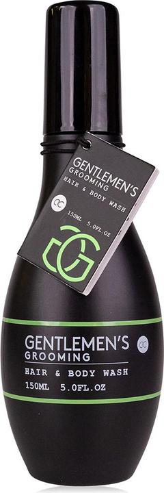 Accentra Hair- & Bodywash GENTLEMEN'S GROOMING in kegelförmiger Flasche, 150ml, Duft: Cool Mint & Lime, Farbe (150 ml)