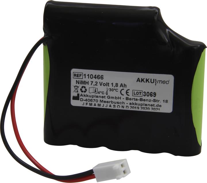 Actual product image XCell NiMH battery suitable for Cefar muscle stimulator MYO REH AB4 (1 pcs., Device specific, 1800 mAh, Rechargeable battery)
