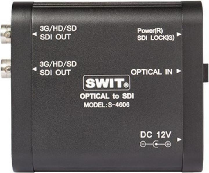 Produktbild Swit S-4606 | Heavy Duty Optical fiber to 3G-SDI converter
