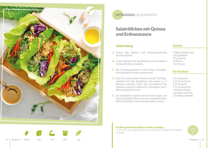 Immagine prodotto Vegetarische Diät - Ernährungsplan zum Abnehmen für 30 Tage (Tedesco, Peter Kmiecik, 2020)