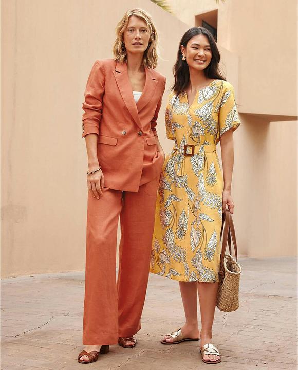Produktbild Anne Weyburn Leinenhose (52)