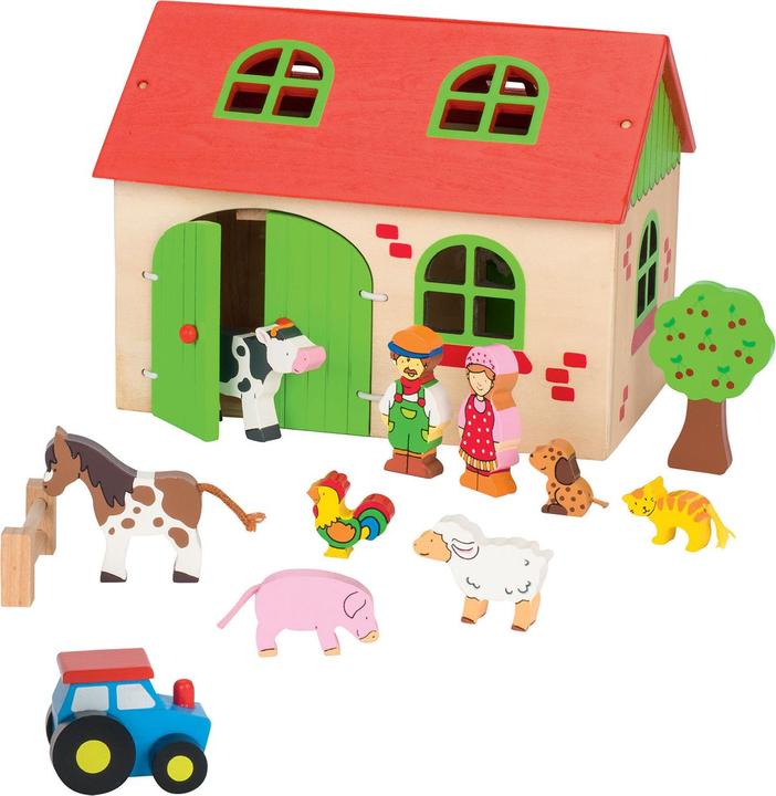 Produktbild Goki Bauernhof aus Holz