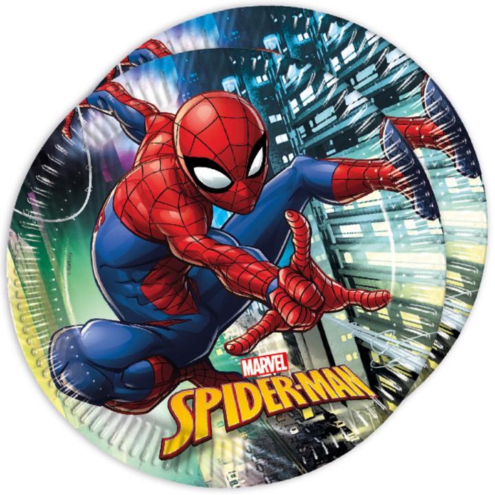 Decorata Party Bord Spiderman Verjaardag (8 x)