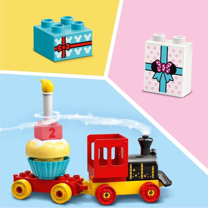Image du produit LEGO Le train d'anniversaire de Micky et Minnie (10941)