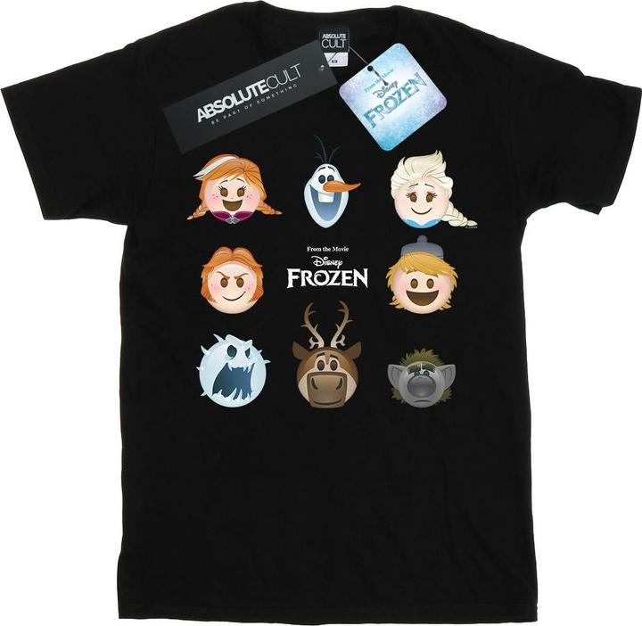 Image du produit Disney Frozen - T-shirt HEADS - Fille (116)