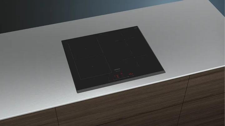 Produktbild Siemens iQ500, Induction hob, 60 cm, Black, surface mount without frame, ED651HSB1M