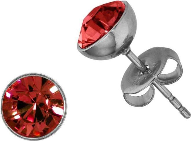 Bijouteria Ohrstecker (Edelstahl, Kristall)