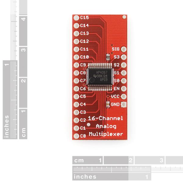 Actual product image SparkFun Analog/Digital MUX Breakout (Electronics kit)