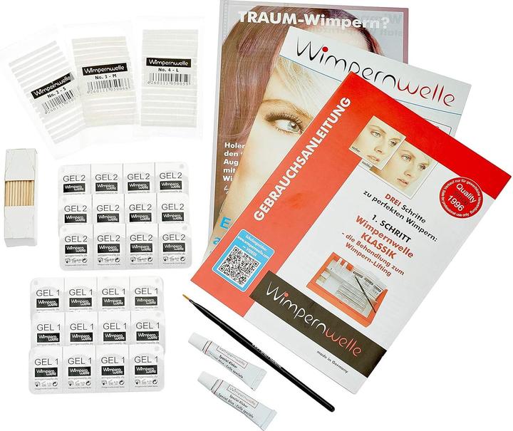 Actual product image Wimpernwelle Basis - Set single portion (Artificial eyelashes)