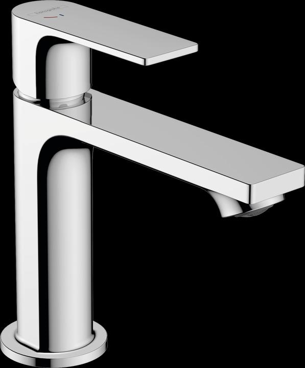 Produktbild hansgrohe Rebris E Einhebel-Waschtischarmatur 110 CoolStart mit Zugstangen-Ablaufgarnitur