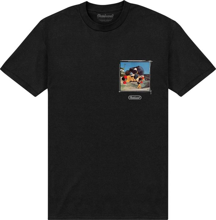 Actual product image Skateboard Unisex Adult Magazine Photograph T-Shirt (XXL)