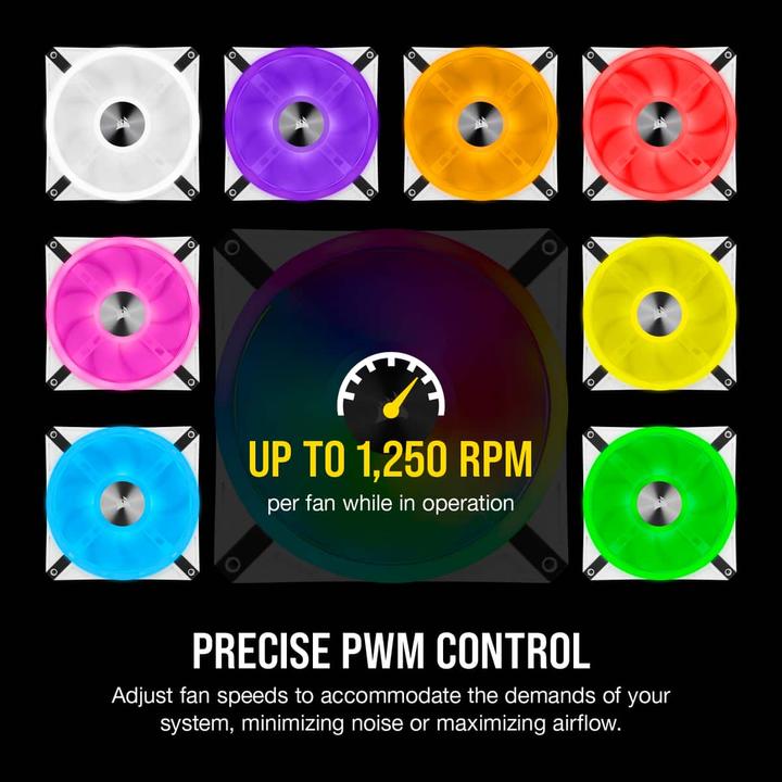 Actual product image Corsair iCUE QL140 RGB (140 mm, 1 x)