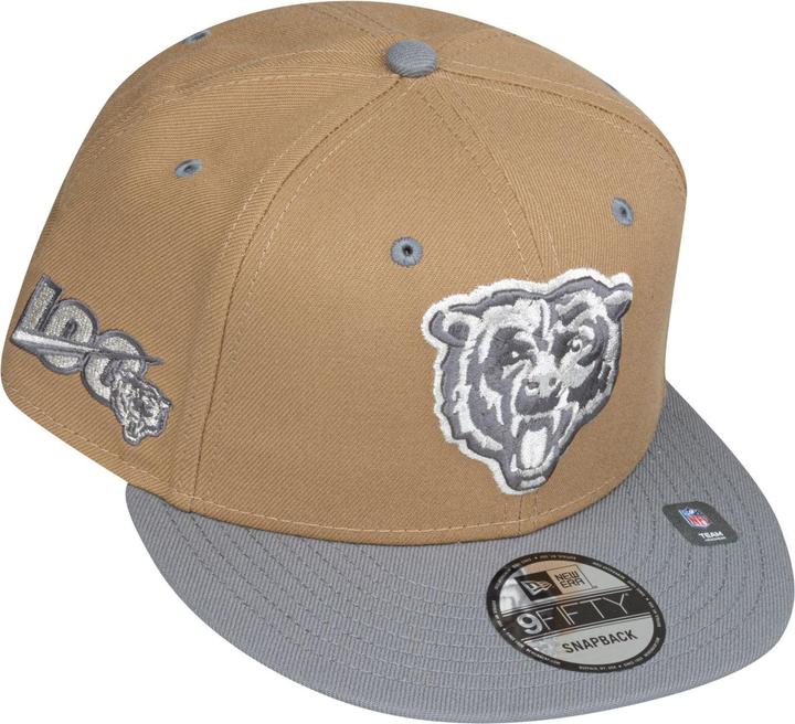 Produktbild New Era 9Fifty Snapback Cap - NFL Chicago Bears Khaki