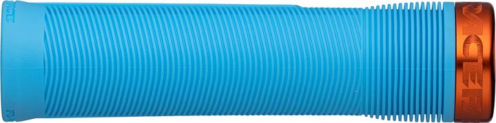 Bleu clair, Orange