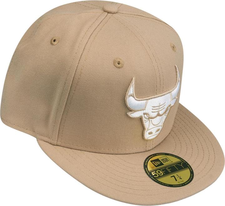 Immagine prodotto New Era 59Fifty Fitted Cap - Chicago Bulls beige cammello (7 1/4)