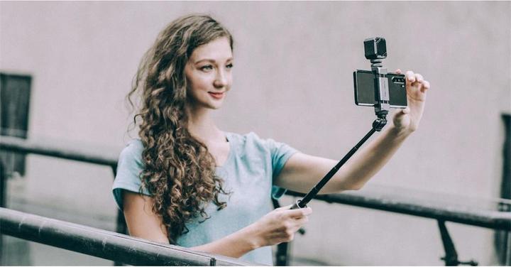 Image du produit Pgytech Perche d'extension pour téléphone Tripod VLOG (Matières plastiques)