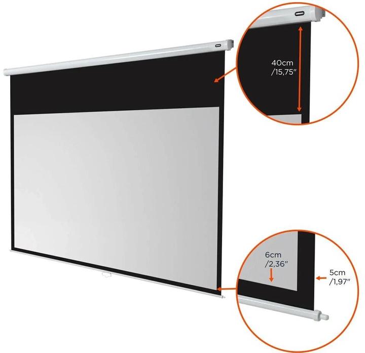 Actual product image Celexon Rollo Economy, Canvas, 16:9 (137.80", 16:9)