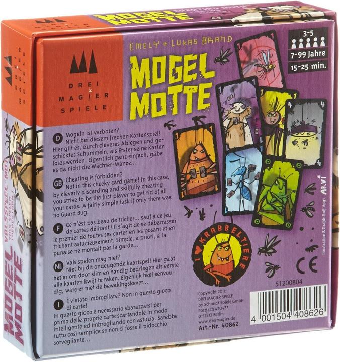 Actual product image Drei Magier Spiele Cheating moth (German)