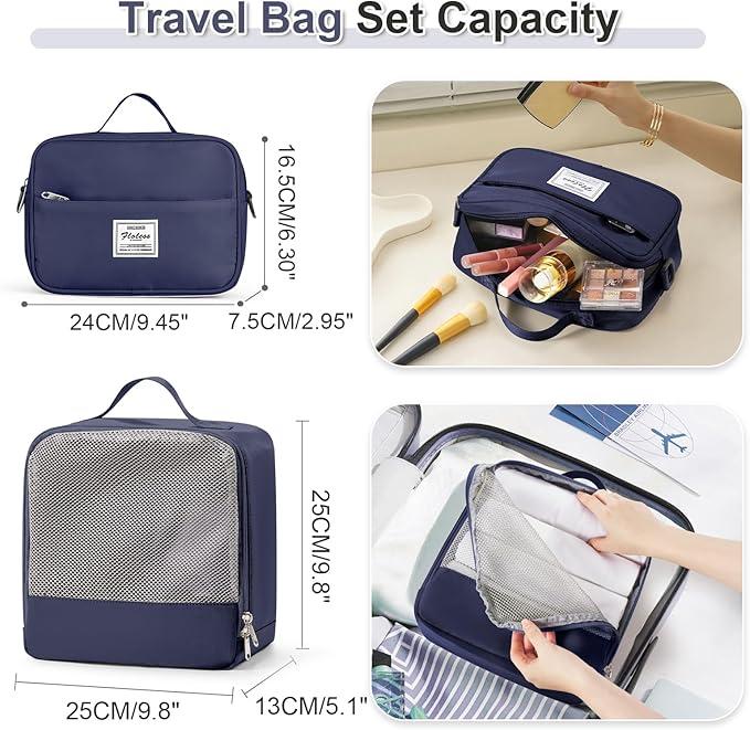 Immagine prodotto Only-Bags.Store 3 pezzi in viaggio con una borsa a mano grande, una borsa sportiva e un bagaglio impermeabile