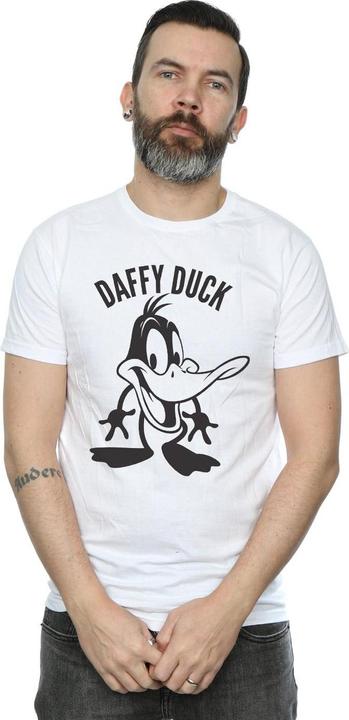 Immagine prodotto Looney Tunes Daffy Duck Large Head Maglietta Uomo (XL)