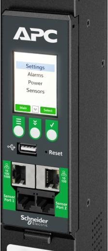 Produktbild APC NetShelter Rack PDU Advanced, Messgerät, 0U, Dreiphasig, Rackmount, Senkrecht, Schwarz