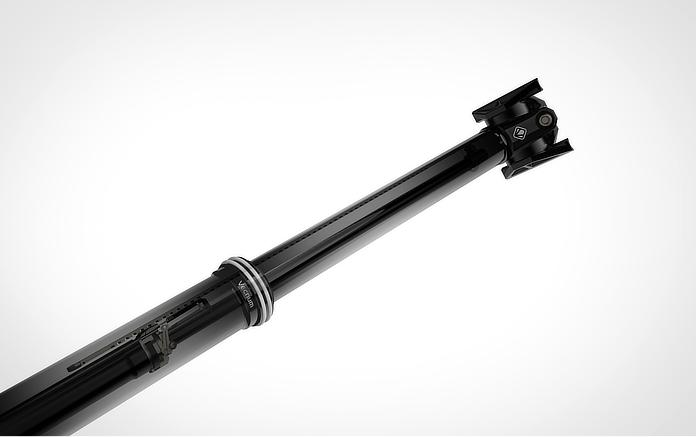 Actual product image Vecnum NIVO Seatpost Indexed Ø 31.6, 122mm stroke, length 391mm (31.60 mm)