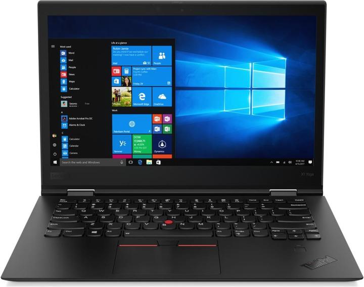 Image du produit Lenovo ThinkPad X1 Yoga (14", Intel Core i7-8550U, 16 Go, 512 Go, CH)