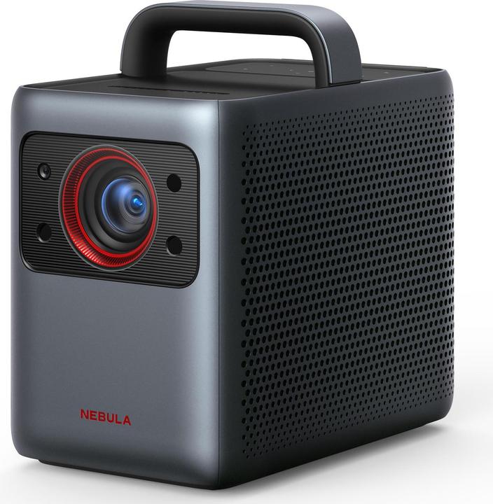 Nebula Cosmos Laser 4K zwarte mobiele projector 4K UHD 2200 ANSI Lumen HDR10 Dolby Audio