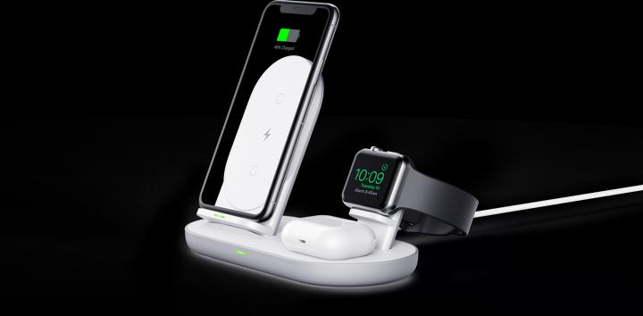 Image du produit Aukey Station de charge Aircore 3 en 1 LC-A3 (15 W)