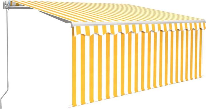 Yellow and white