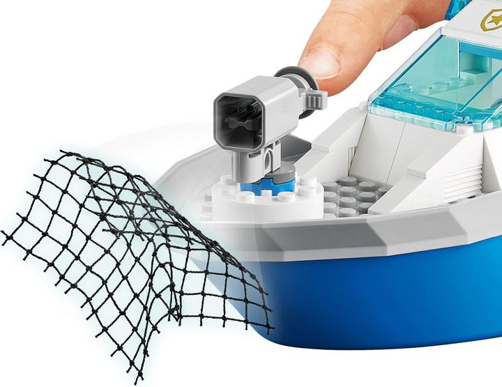 Productafbeelding LEGO Politieboot (60277, LEGO Stad)