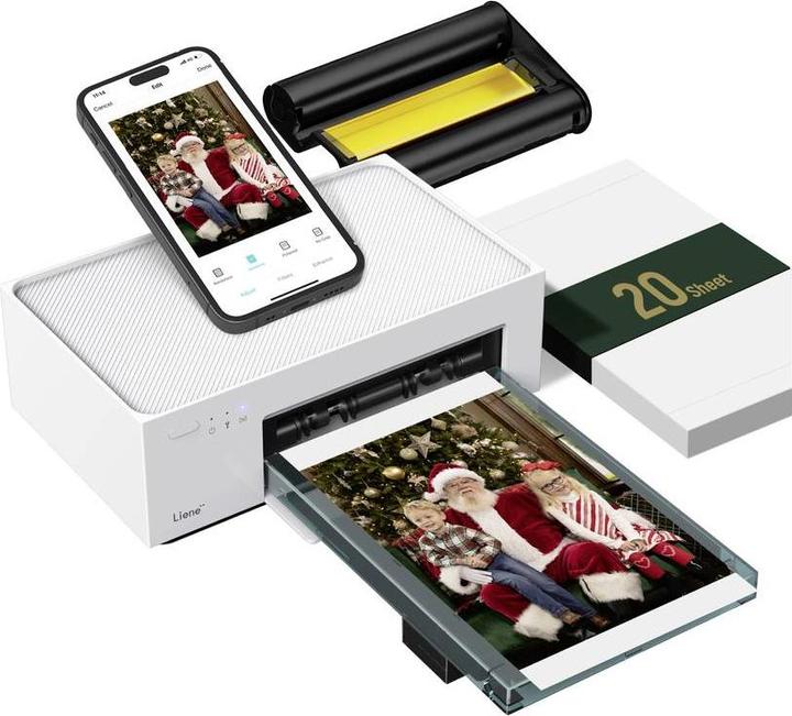 Produktbild Liene Amber M200 Fotodrucker Druck-Auflösung: 300 x 300 dpi Papierformat (max.): 100 x 148mm (Farbe)