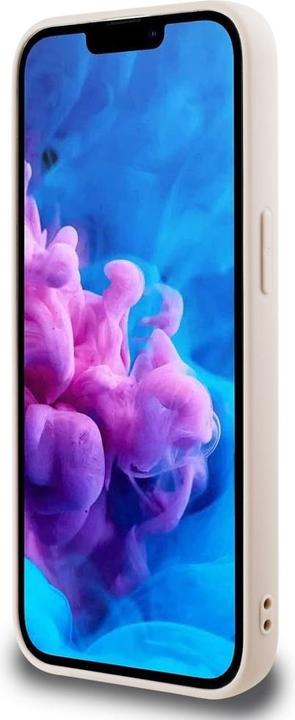 Actual product image Guess PU 4G Metal Logo Case für Apple iPhone 16e - pink (Apple iPhone 16e)