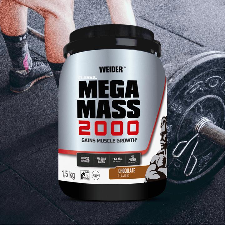 Produktbild Weider Mega Mass 2000 (1 Stk., 1697 g)