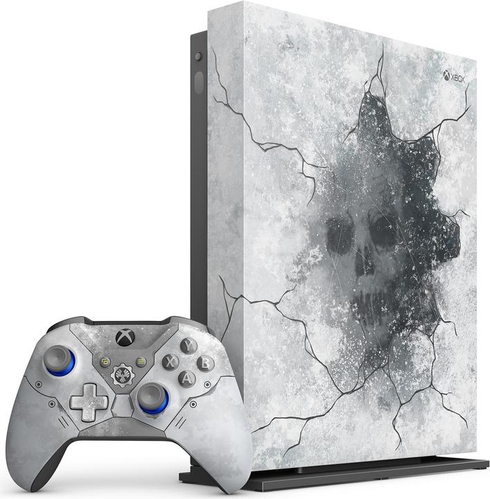 Produktbild Microsoft Xbox One X + Gears 5 Limited Edition (Maracas)