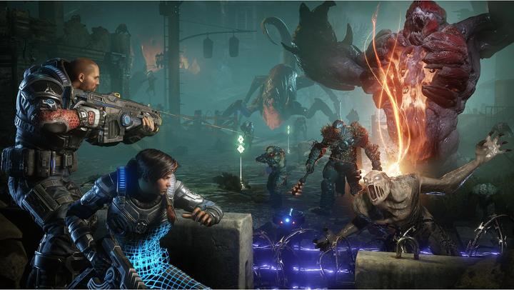 Produktbild Microsoft Xbox One X + Gears 5 Limited Edition (Maracas)