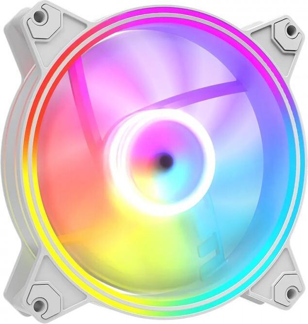 Produktbild Modecom VOLCANO APEX 120 ARGB WEIssER LÜFTER (120 mm)
