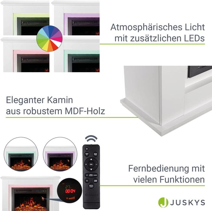 Produktbild Juskys Elektrokamin