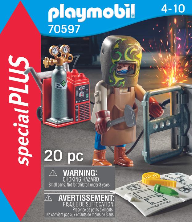 Produktbild Playmobil Schweisser mit Ausrüstung (70597, Playmobil Special Plus)